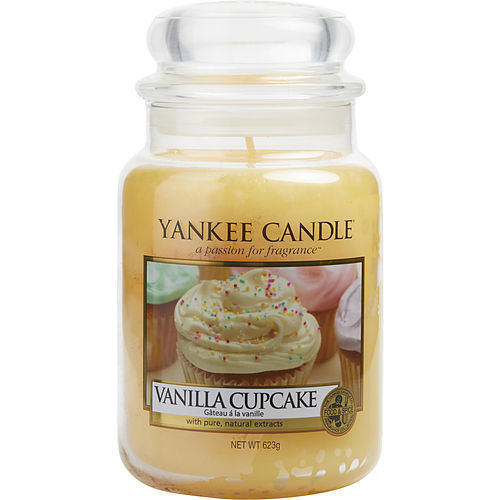Vanilla Cupcake Scented Jar Candle