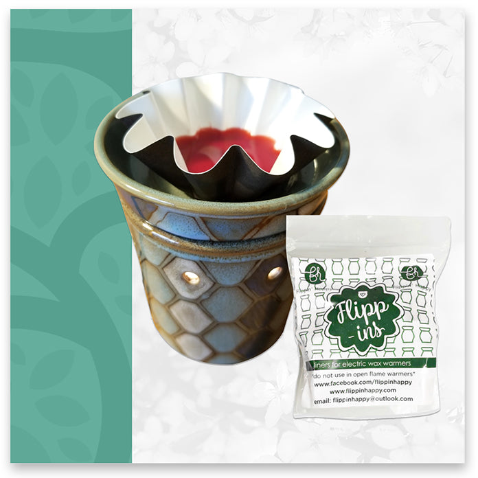 Flippin' Happy Wax Melts Warmer Liners - Reusable & Leakproof Cup Liners  for Plug in Electric Wax Warmer for Scented Wax Melts, Candle Warmers and  Wax