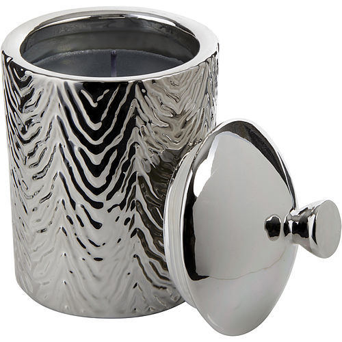 THOMPSON FERRIER by Thompson Ferrier WHITE TEA & MINT ZEBRA TEXTURED SCENTED CANDLE 17.6 OZ
