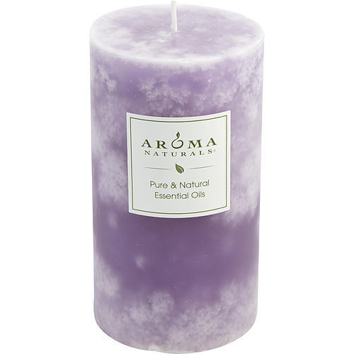 SERENITY AROMATHERAPY by Serenity Aromatherapy ONE 2.75 X 5 inch PILLAR AROMATHERAPY CANDLE. COMBINES THE ESSENTIAL OILS OF LAVENDER AND YLANG YLANG