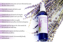 Load image into Gallery viewer, Lavender Pillow Spray for Sleep. Pillow Mist Lavender Spray for Sleep. Multiple Scent Options. 8 Ounce.
