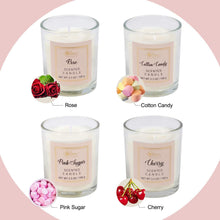 Load image into Gallery viewer, 4x 3.5 oz/100 g Scented Candles, Natural Soy Candles Gift Set for Women, Scented Bath Yoga
