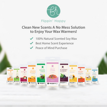 Load image into Gallery viewer, Flippin&#39; Happy Scented Soy Wax Melts for Electric Wax Warmers, Tart Burners, Candle Warmers and Melters, Organic 100% Soy Wax Melts, Wax Cubes, and Wax Bars (Fruit Loops)

